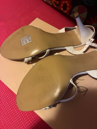 Sandali eleganti bianchi Donna Più – Taglia 40