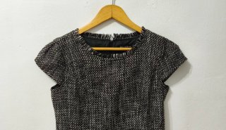 Vestido negro y blanco New Saks mujer Talla 40