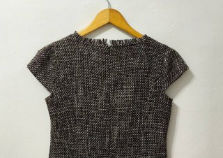 Vestido negro y blanco New Saks mujer Talla 40