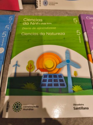 Lote de libros de 5 de Primaria.
