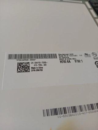 Pantalla portátil B156XW04