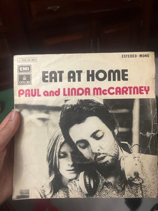 Vinilo 7 Paul & Linda McCartney Eat At Home