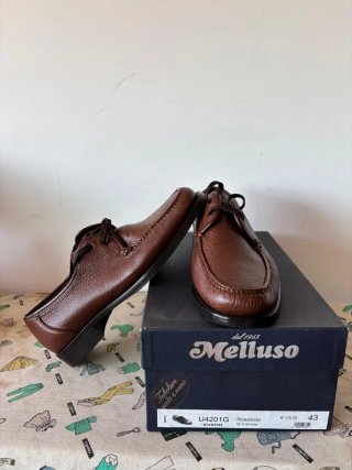 Scarpe Melluso Uomo Pelle Rossiccio Tg 43 Nuove