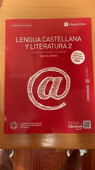 Lengua castellana y Literatura 2. Comunitat Val...