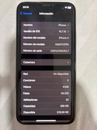 iPhone X 256GB Blanco