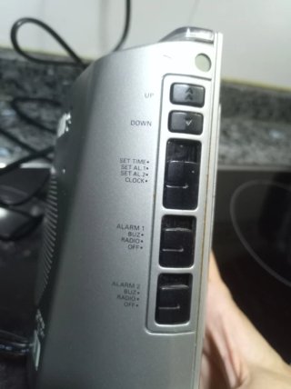 Radio Reloj Despertador Digital Philips Dual Alarm