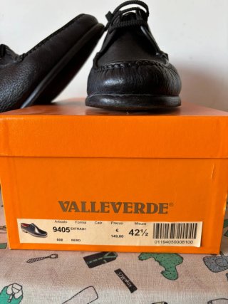 Valleverde Scarpe eleganti Uomo Pelle Nera Tg 42.5