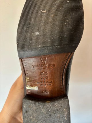 Valleverde Scarpe eleganti Uomo Pelle Nera Tg 42.5