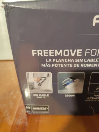 Plancha Vapor Rowenta Freemove Force Sin Cable