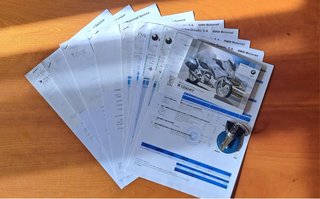 BMW R1200RT Negra/Gris Touring