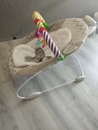 Hamaca para bebé con arco de juegos