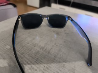 Gafas de sol Ray-Ban negras y gris oscuro