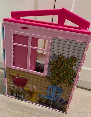 Casa de muñecas Barbie plegable