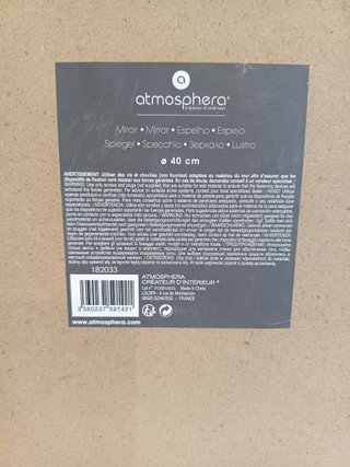 Espejo Decorativo ATMOSPHERA D40
