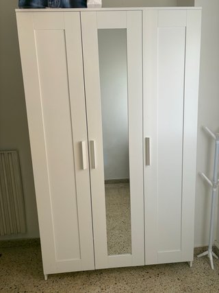 Armario Blanco Ikea con Espejo