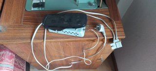 Máquina de coser Alfa antigua