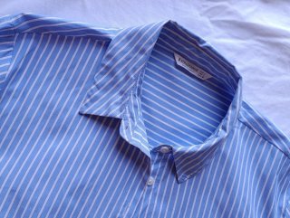 Camisa Stradivarius Rayas Azul Talla XS