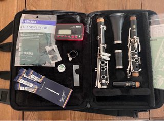 Clarinete Yamaha 255 con accesorios