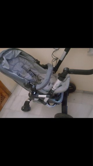 Silla de paseo gris