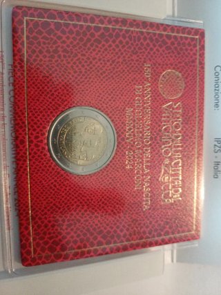 2 Euro Vaticano Marconi 2024
