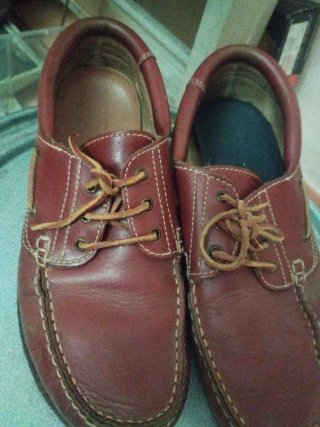 Zapatos náuticos hombre piel marrón