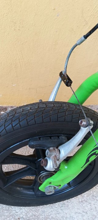 Patín de empuje verde Specialized