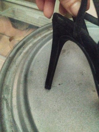 Zapatos de tacón negros Divided
