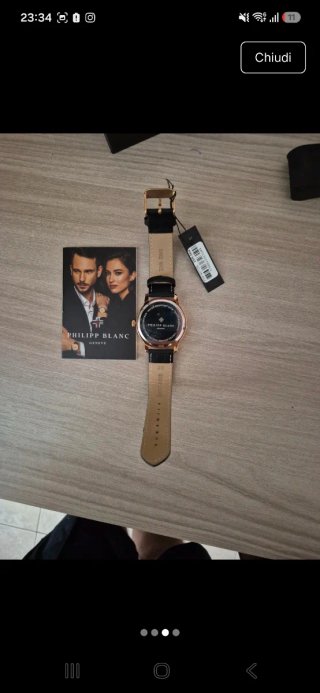 Orologio Philipp Blanc Oro Rosa e Marrone