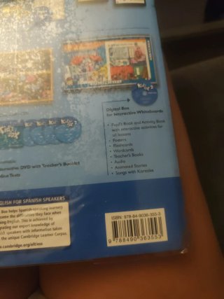 Libro inglés kid's box 1 , 2 y 4
