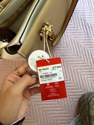 Bolso Xti Beige y Blanco