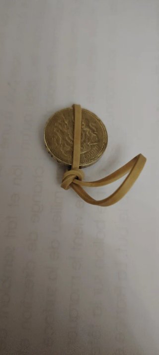 1 pound Libra Inglaterra 2002 Error Raro