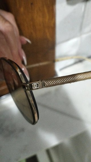 Occhiali da sole Chanel marrone/oro
