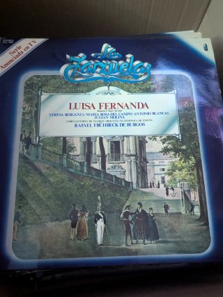 Vinilo La Zarzuela Nº 1 Luisa Fernanda