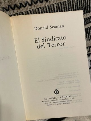 El sindicato del terror. Donald Seaman