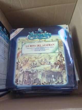 Vinilo La Zarzuela nº 3 La Rosa del Azafrán