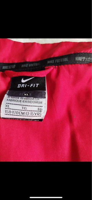 Chubasquero Nike Dri-FIT Rojo
