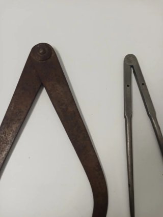 Herramientas antiguas de medición
