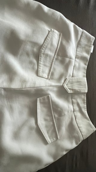 Pantalón Palazzo Tiro Alto Blanco