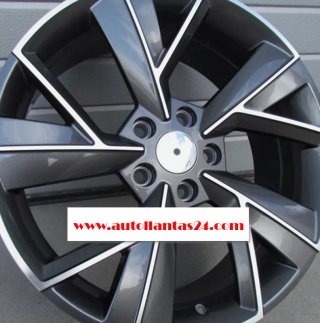 768 Juego 4 llantas skoda seat r913504