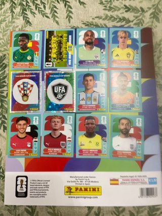 Álbum Oficial Mundial FIFA 2026 Panini con cromos