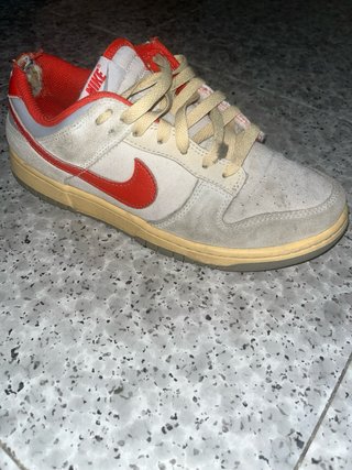 Nike Dunk Low Rojo Blanco