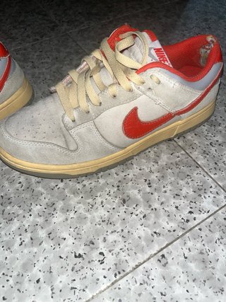 Nike Dunk Low Rojo Blanco
