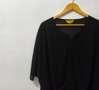 Túnica negra mujer Talla S-M