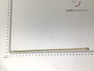 E463546-0 CADENA ORO 18K 23CM