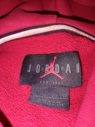 Sudadera Jordan Roja