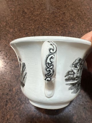 Taza La Cartuja Pickman Escena Antigua