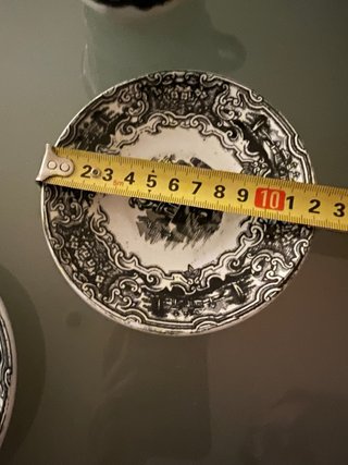 Taza La Cartuja Pickman Escena Antigua
