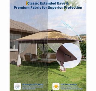 Carpa Plegable 3x3m con Cortinas