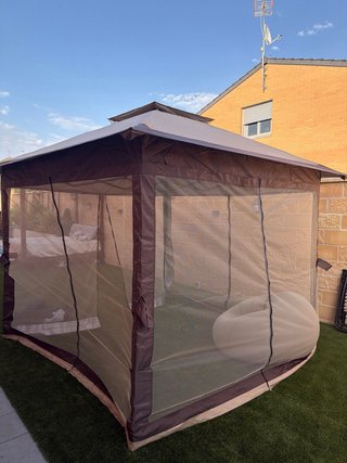 Carpa Plegable 3x3m con Cortinas