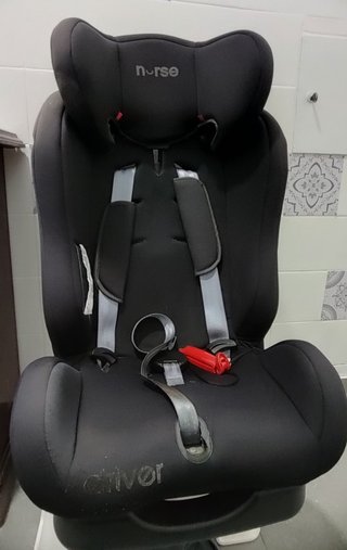 Silla de coche Nurse Driver negra